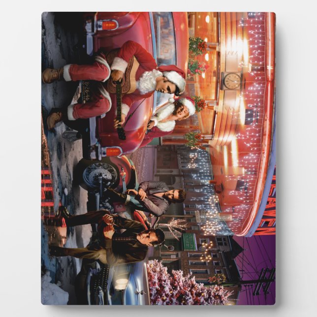 Plaque Photo Noël légendaire (Devant)