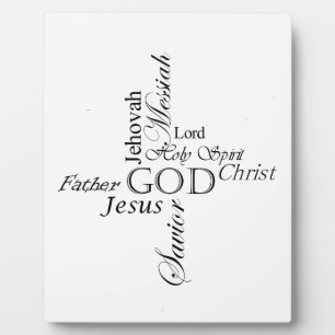 Plaque Photo Noms de trinité