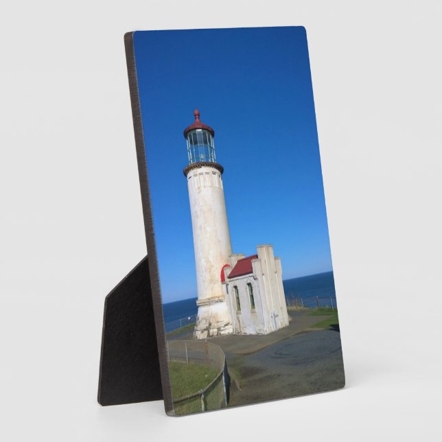 Plaque Photo North Head Lighthouse, Cape Disappointment, WA (Côté)