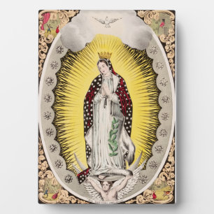 Plaque Photo Notre-Dame de Guadalupe