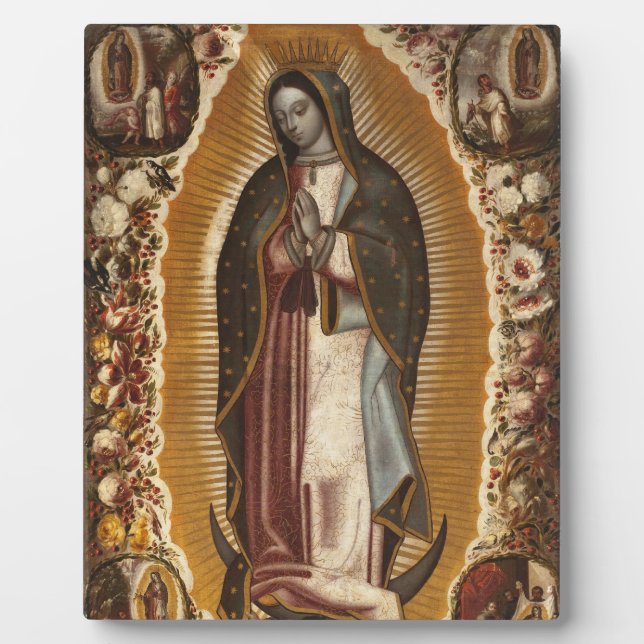 PLAQUE PHOTO NOTRE DAME DE GUADALUPE (Devant)