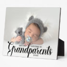 Notre Premier Noël En Tant Que Grand-Parents Photo