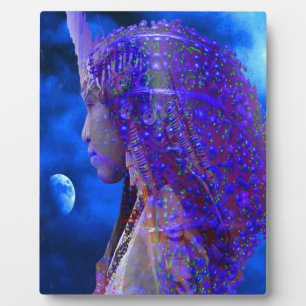 Plaque Photo Ombre de la lune