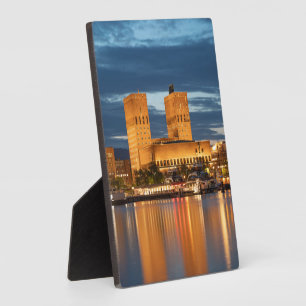 Plaque Photo Oslo Norvège