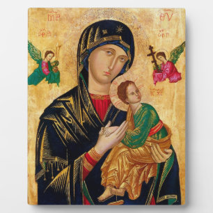 Plaque Photo Our Lady of Perpetual Help