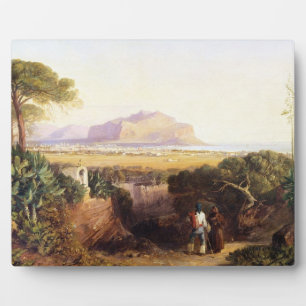 Plaque Photo Palerme, Sicile, 1847 (huile sur toile)