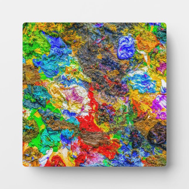 Plaque Photo Palette de couleurs (Devant)