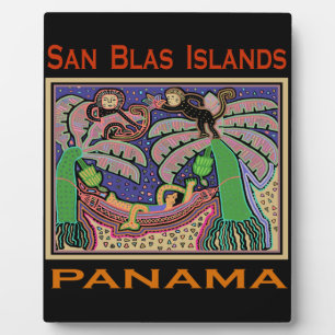 Plaque Photo Panama Mola