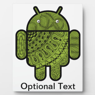 Plaque Photo Pancho Doodle Character pour le robot Android™