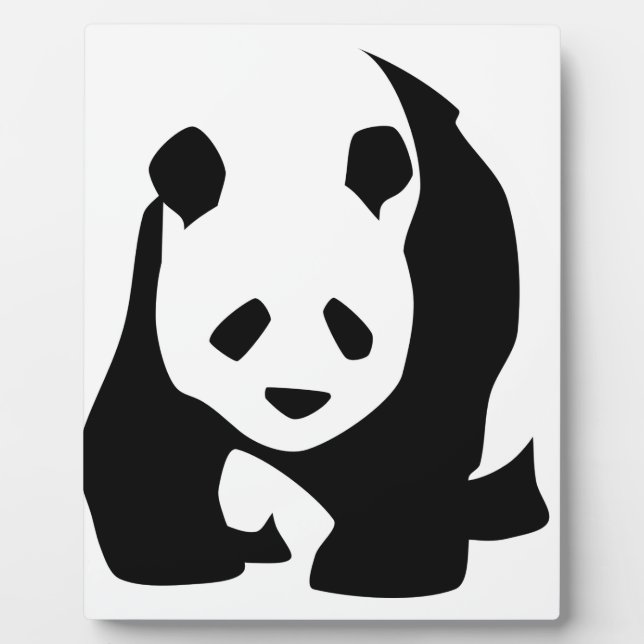Plaque Photo Panda (Devant)