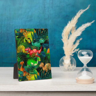 Plaque Photo Parc Dinosaur