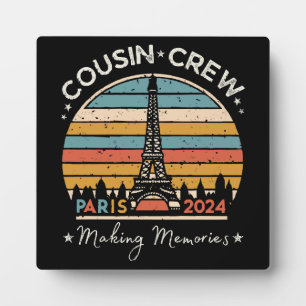 Plaque Photo Paris France Créer des Souvenirs 2024