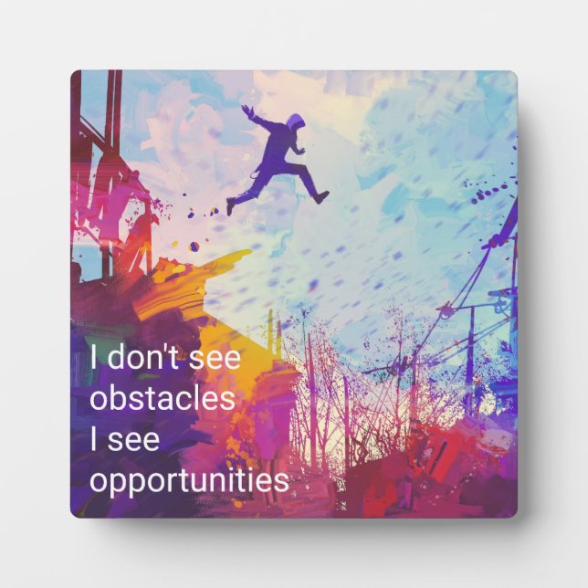 Plaque Photo Parkour Urban Free Running | Devis d'opportunités (Devant)
