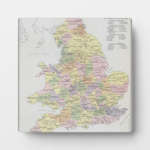 Plaque Photo Parliamentary Representation England & Wales
