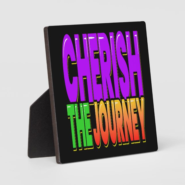 Plaque Photo Paroles de sagesse amusante (Recto)