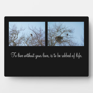 Plaque Photo Partenaires de vie