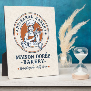 Plaque Photo Pâtissier Boulangerie Magasin Dessert Sucreries Gâ