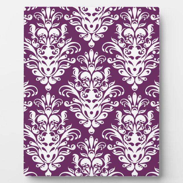 Plaque Photo Patters de Damask (Devant)