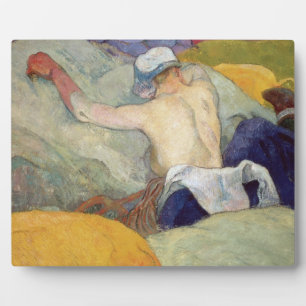 Plaque Photo Paul Gauguin   Dans la Chaleur, ou Les Cochons, 18
