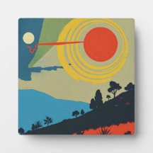 Paysage Abstrait coloré