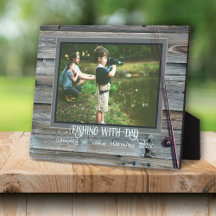 Pêche Photo Keepsaké Wood Look Frame