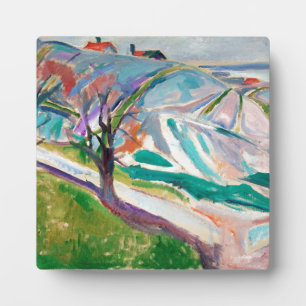 Plaque Photo Peinture paysagère Edward Munch