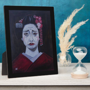 Plaque Photo Peinture tristement belle d'Alfred Fox