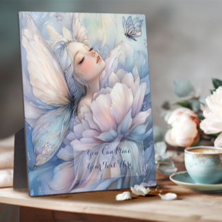 Plaque Photo Peony Of The Dawn