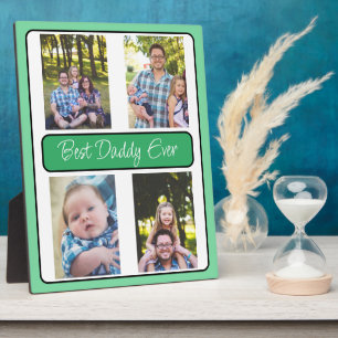 Plaque Photo Personalized Best Daddy Ever Photo