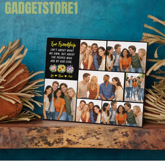 Plaque Photo Personalized Friendship | Best Friend (Personalized Friendship | Best Friend Plaque
)