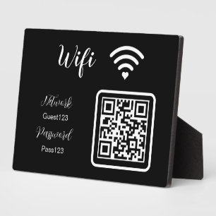 Plaque Photo Personnalisé Le Mot De Passe Wifi Se Connecter Pou