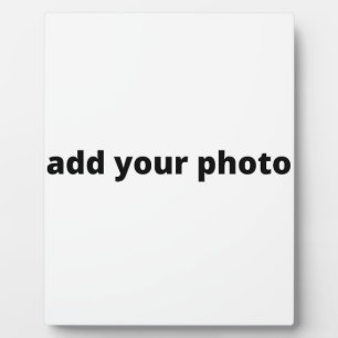 Plaque Photo personnaliser ajouter votre photo noël personnalis