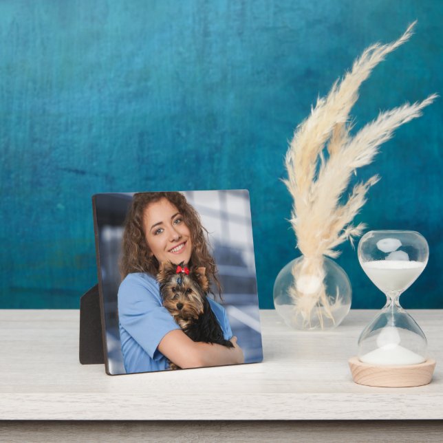 Plaque Photo Personnaliser la photo personnalisée Easel (Insitu)
