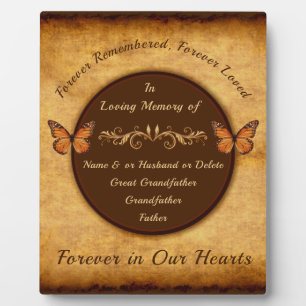 Plaque Photo Personnalisez les idées de cadeaux commémoratifs p