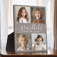 Petits-enfants font la vie Grand 4 Photo Collage