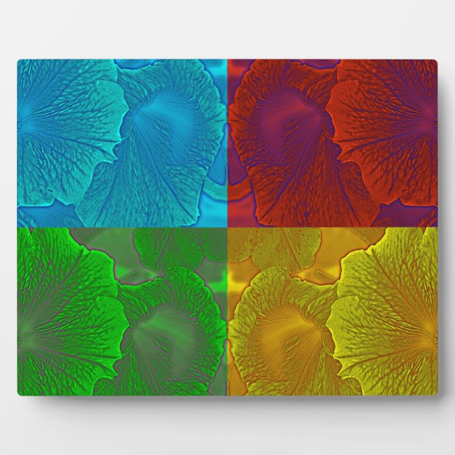 Plaque Photo Petunia Pop (Devant)