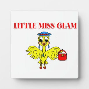 PLAQUE PHOTO PEU DE GLAM MISS