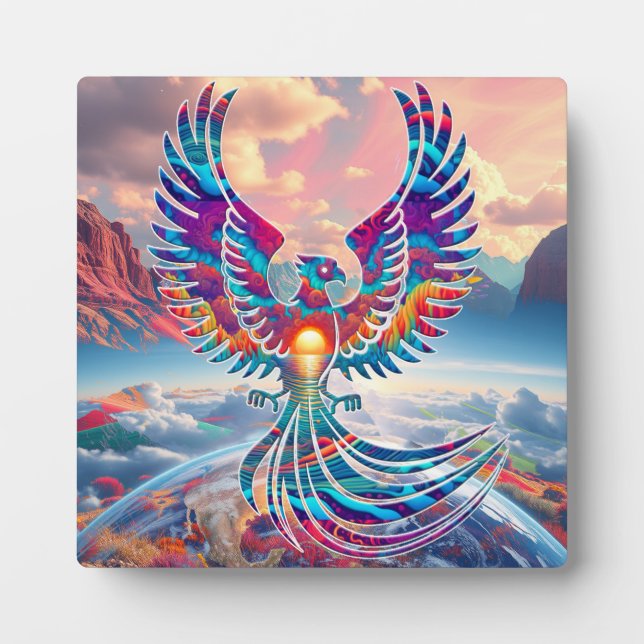 Plaque Photo Phoenix Sunrise (Devant)