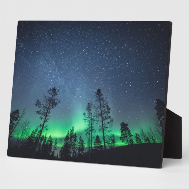 Plaque Photo Photo Arctic Northern Lights (Côté)