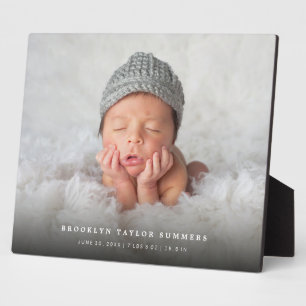 Plaque Photo Photo de famille moderne classique simple dégradé 