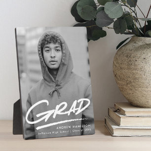 Plaque Photo Photo de graduation en pointillé