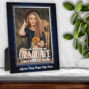 Plaque Photo Photo de remise des diplômes aux couleurs de l'éco