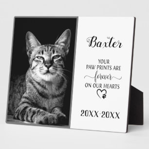 Plaque Photo Photo personnalisable Pet Memorial