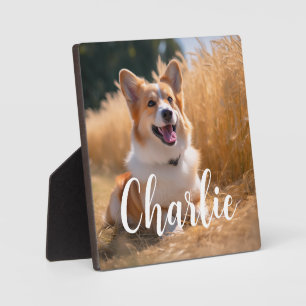Plaque Photo Photo personnalisée pour animaux