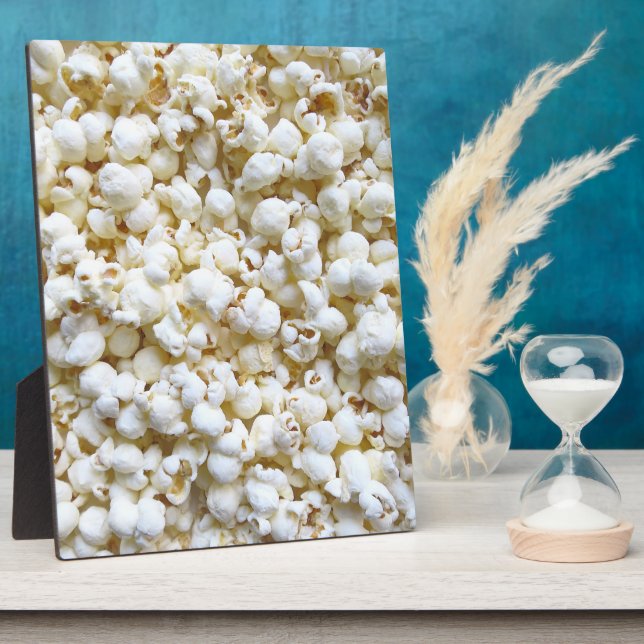 Plaque Photo Photographie de Popcorn Texture Décor lumineux (Côté)