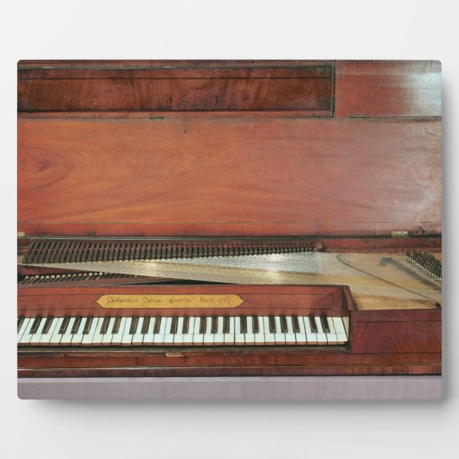 Plaque Photo Piano carré, 1767 (photo) (Devant)