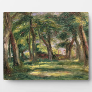 Plaque Photo Pierre A Renoir  