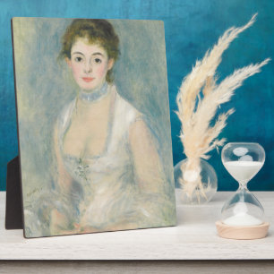Plaque Photo Pierre A Renoir   Madame Henriot