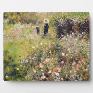 Plaque Photo Pierre A Renoir   Paysage d'été