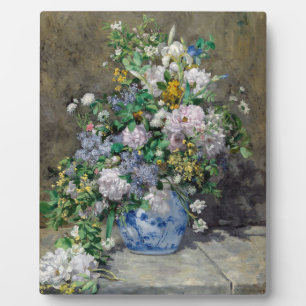 Plaque Photo Pierre-Auguste Renoir - Bouquet de printemps